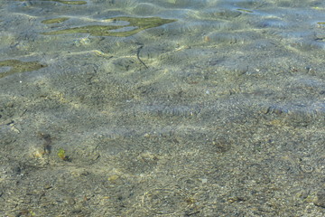 clear cold water