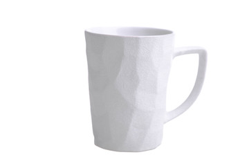 One white blank empty cup