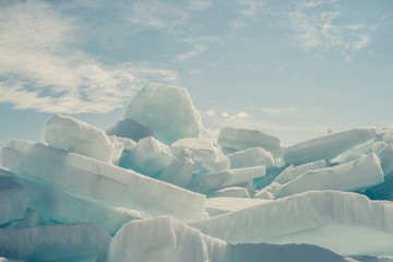 Blue Ice Mackinac Straight