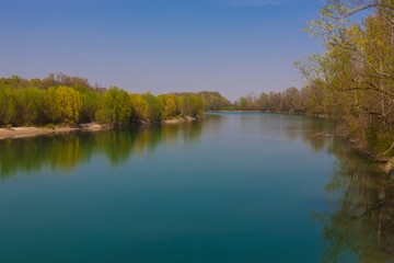 The river Brenta in Italy