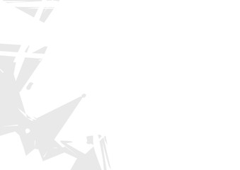 Black and white abstract background. geometric shapes. Poster.