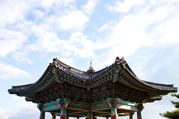 Seokguram is a famous temple in Gyeongju-si, Korea.