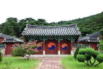Fototapeta na wymiar Sungshinjeon in Gyeongju-si, South Korea