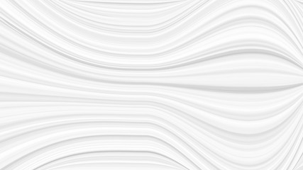 Obraz premium White background 3 d with elements of waves in a fantastic abstract design, the texture of the lines in a modern style for wallpaper. Light gray template for wedding ceremony or business presentation.