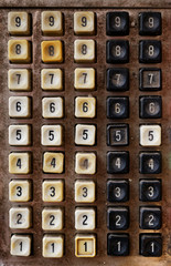 Very old numeric keyboard