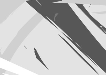 Black and white abstract background. geometric shapes. Poster.