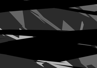 Black and white abstract background. geometric shapes. Poster.