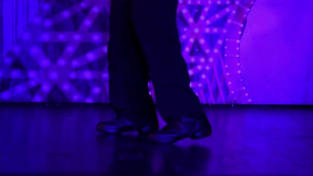 Dancing legs in slow motion 250fps
