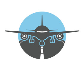 Airplane icon design