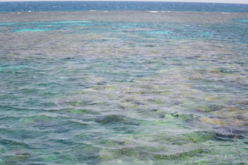Blue sea water summer background