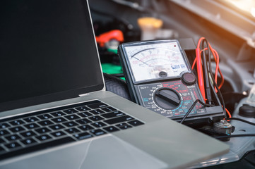 Computer check car,Space for writing letters