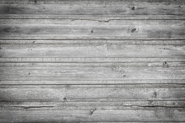Fototapeta premium Wood Texture Background Old Colored Natural Tree. Worn Wooden Backdrop from Weathered Horizontal Logs with Knots. Black and White Stained Plank Surface. Hardwood Pattern for Rustic Design