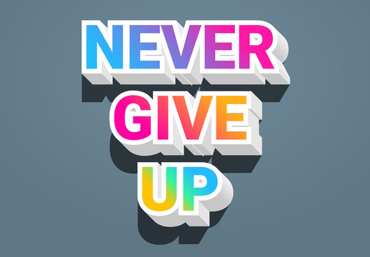 Colorful Gradient Text Effect 