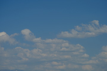 cloud sky blue background white nature