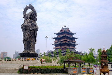 Fototapeta na wymiar Guiyan temple - Wuhan - China