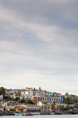 Fototapeta na wymiar panoramic view of Bristol´s harbour
