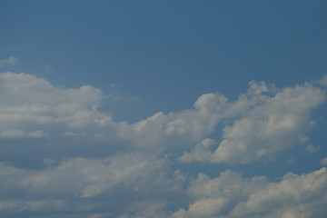 cloud sky blue background white nature