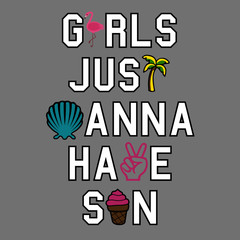 Girls Just Wanna have Sun