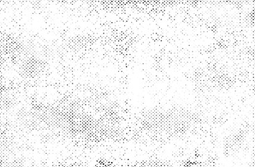 Subtle halftone grunge urban texture vector. Distressed overlay texture. Grunge background. Abstract mild textured effect. Vector Illustration. Black isolated on white background. EPS10.