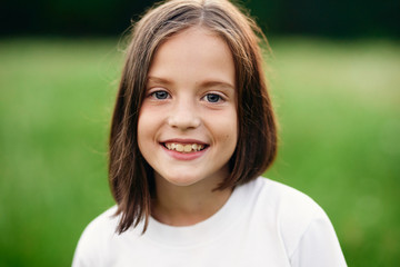 portrait of a young girl