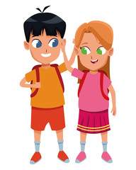 adorable cute children childhood cartoon