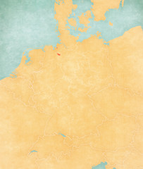 Map of Germany - Bremen