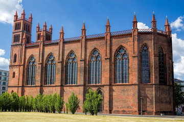 friedrichswerdersche kirche in berlin, deutschland