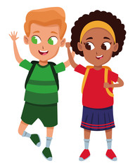 adorable cute children childhood cartoon