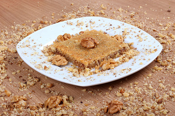 turkish baklava cevizli kadayif