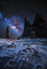 landscape in the space