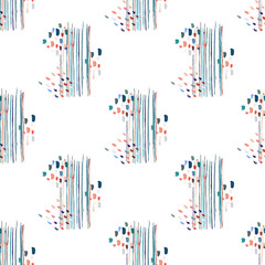 Hand drawn illustration with color texture ink hand background for decoration design. Hand drawn colorful paint ink texture. Decorative color art. Abstract ink blot.