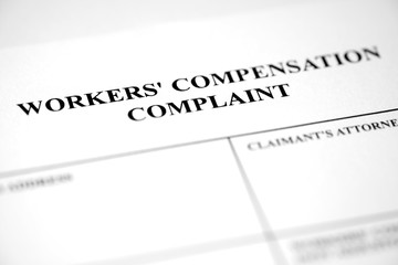 Worker's Compensation Complaint Form