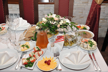 table setting