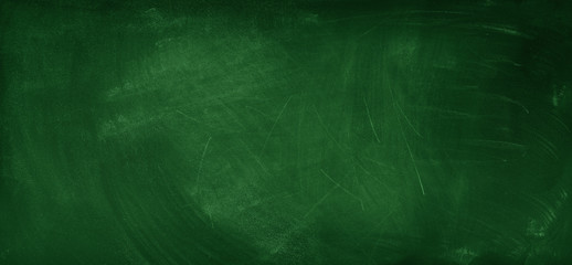 Green blackboard or chalkboard background