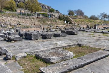 Fototapeta na wymiar Archaeological site of Philippi, Greece