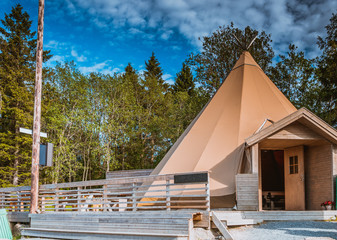 Wigwam, namiot indiański © Dreamnordno