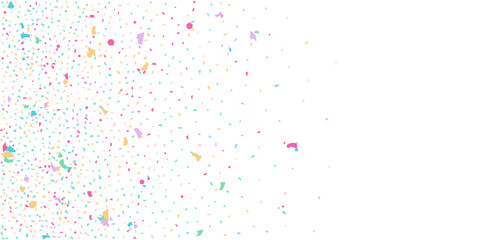 Abstract flying confetti.