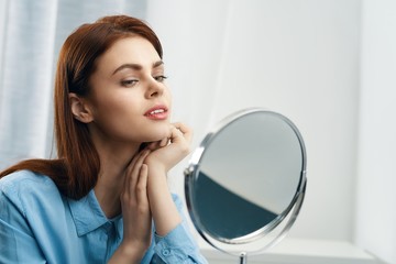 portrait of young beautiful woman