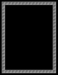 White border on black background 3d vector design circle element for websites, blogs, advertisements, flyers, posters, backgrounds, business cards, logo, and tri-folds	