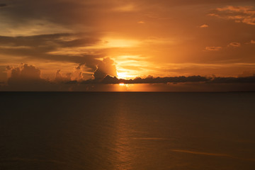 Fototapeta na wymiar Sunset in Naples Florida