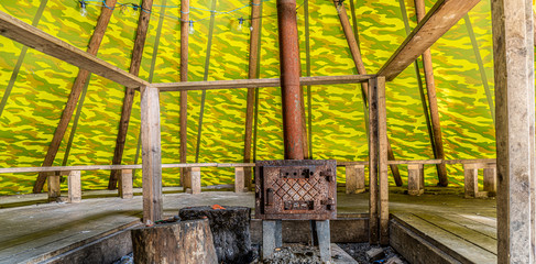 Wigwam, namiot indiański © Dreamnordno