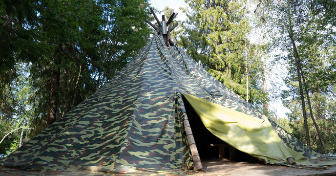 Wigwam namiot indiański
