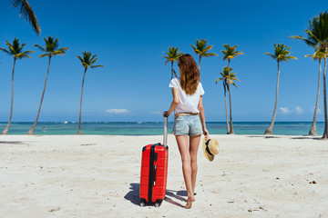 little girl on the beach