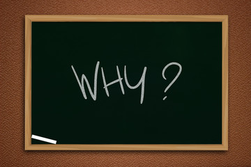 Why, Quetional Words Quotes Concept