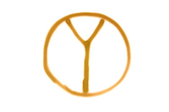 recommend clip art: Graffiti slingshot sign sprayed on white isolated background