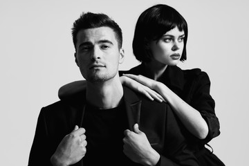 portrait of a young couple