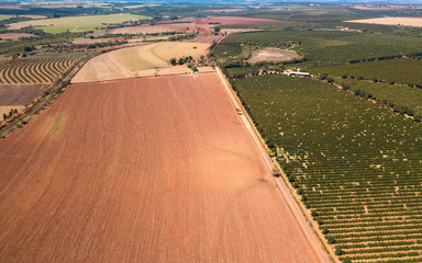 Fototapeta premium agronegócio aéreas