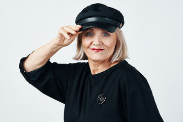 young boy in baseball cap