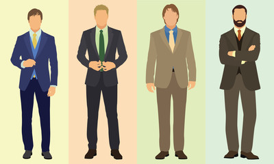 Fashionable Businessmen