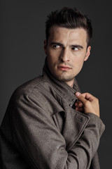 portrait of a young man